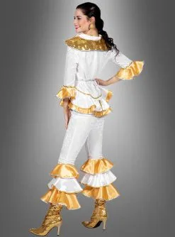 Dancing Queen Kostüm Zweiteiler -Günstiges Kostumhaus Geschäft schlager disco 70er kostuem damen anzug 25837c0ca3 3