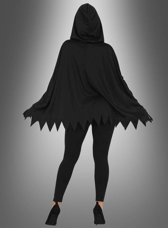 Skelett Poncho Halloween Kostüm 2 Skelett Poncho Halloween Kostüm – Bild 2