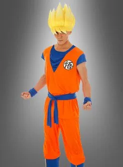 Son-Goku Kostüm Dragon Ball Z -Günstiges Kostumhaus Geschäft son goku kostuem super saiyajin c6b60fecd9 3