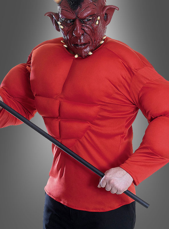 Teufel Verkleidung Mit Maske 2 Teufel Verkleidung Mit Maske – Bild 2