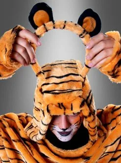 Tiger Poncho Aus Hochwertigem Plüsch S-XXXL 5 Tiger Poncho Aus Hochwertigem Plüsch S-XXXL -Günstiges Kostumhaus Geschäft tigerkostuem karneval poncho unisex 13cb052798 3
