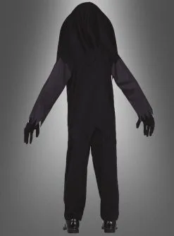 Skelett Kostüm Mit Großem Totenkopf Für Kinder -Günstiges Kostumhaus Geschäft totenkopf kinderkostuem halloween schwarz a24c24935b 3