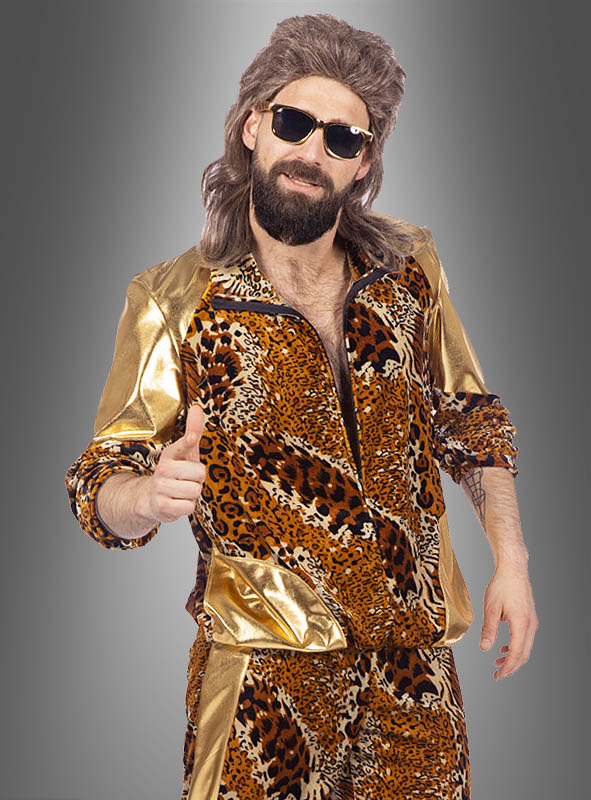 Retro Leoparden Trainingsanzug 2 Retro Leoparden Trainingsanzug – Bild 2