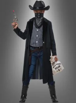 Outlaw Sheriff Kinderkostüm -Günstiges Kostumhaus Geschäft wilder westen bankraeuber kinderkostuem b461f11617 3