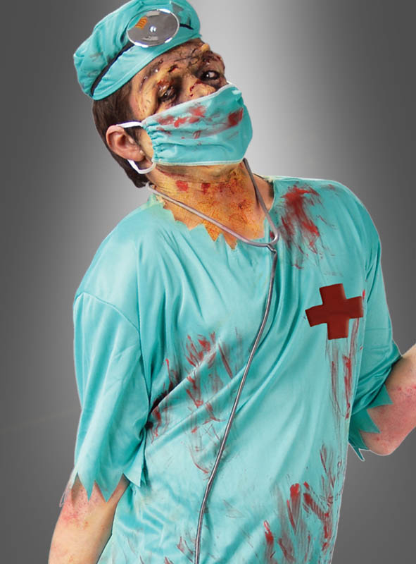 Zombie OP Doktor Kostüm 2 Zombie OP Doktor Kostüm – Bild 2
