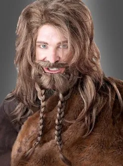 Wikinger Bart Und Perücke -Günstiges Kostumhaus Geschäft zopfbart wikinger haare cc130ba62d 3